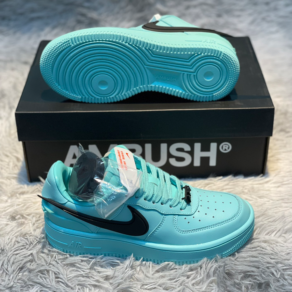 나이키 x 앰부쉬 에어포스 1 로우 SP 티파니 블루
