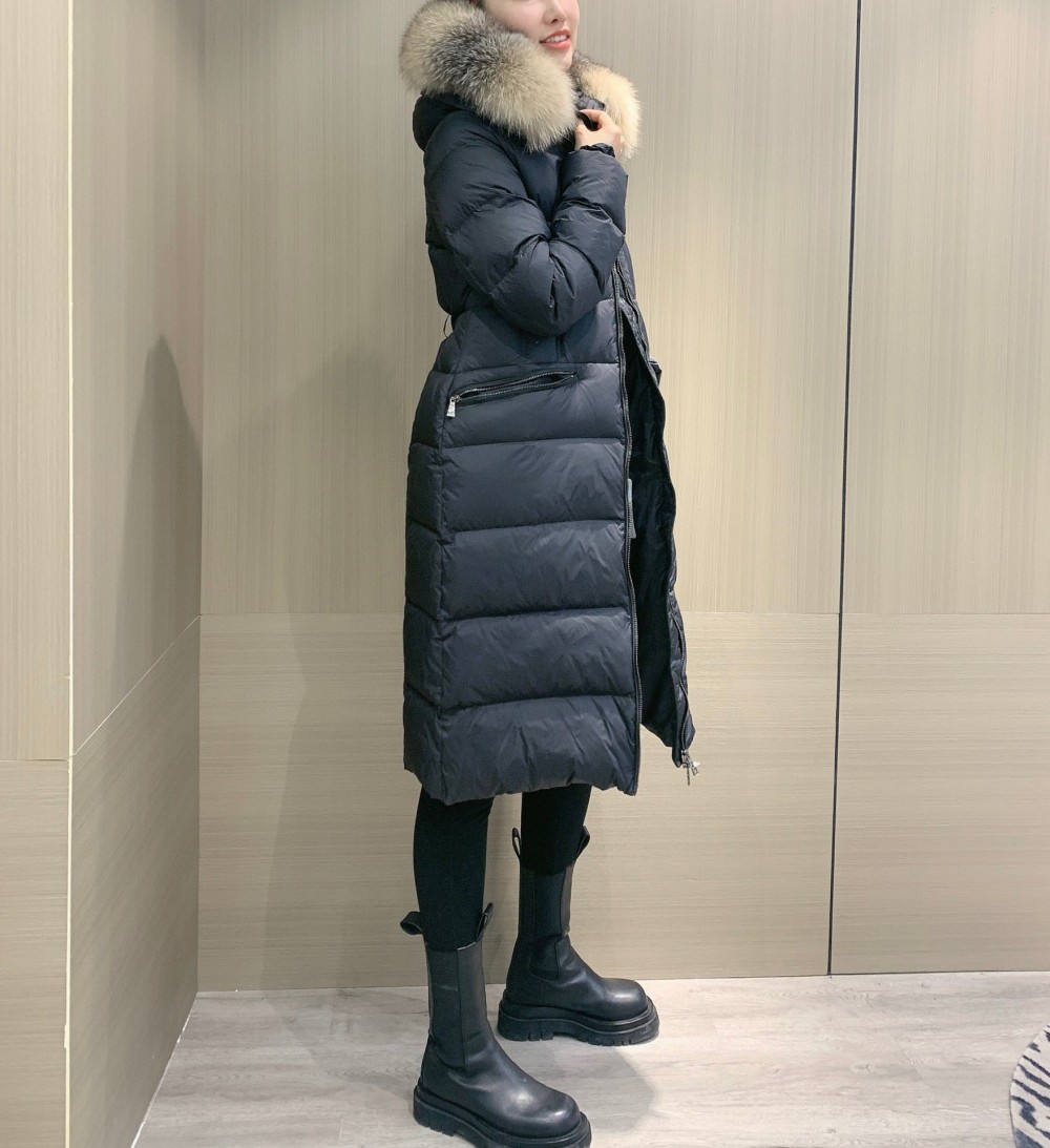 몽클레어 보에딕 BOEDIC 여성 롱패딩 (100% 리얼 폭스퍼)