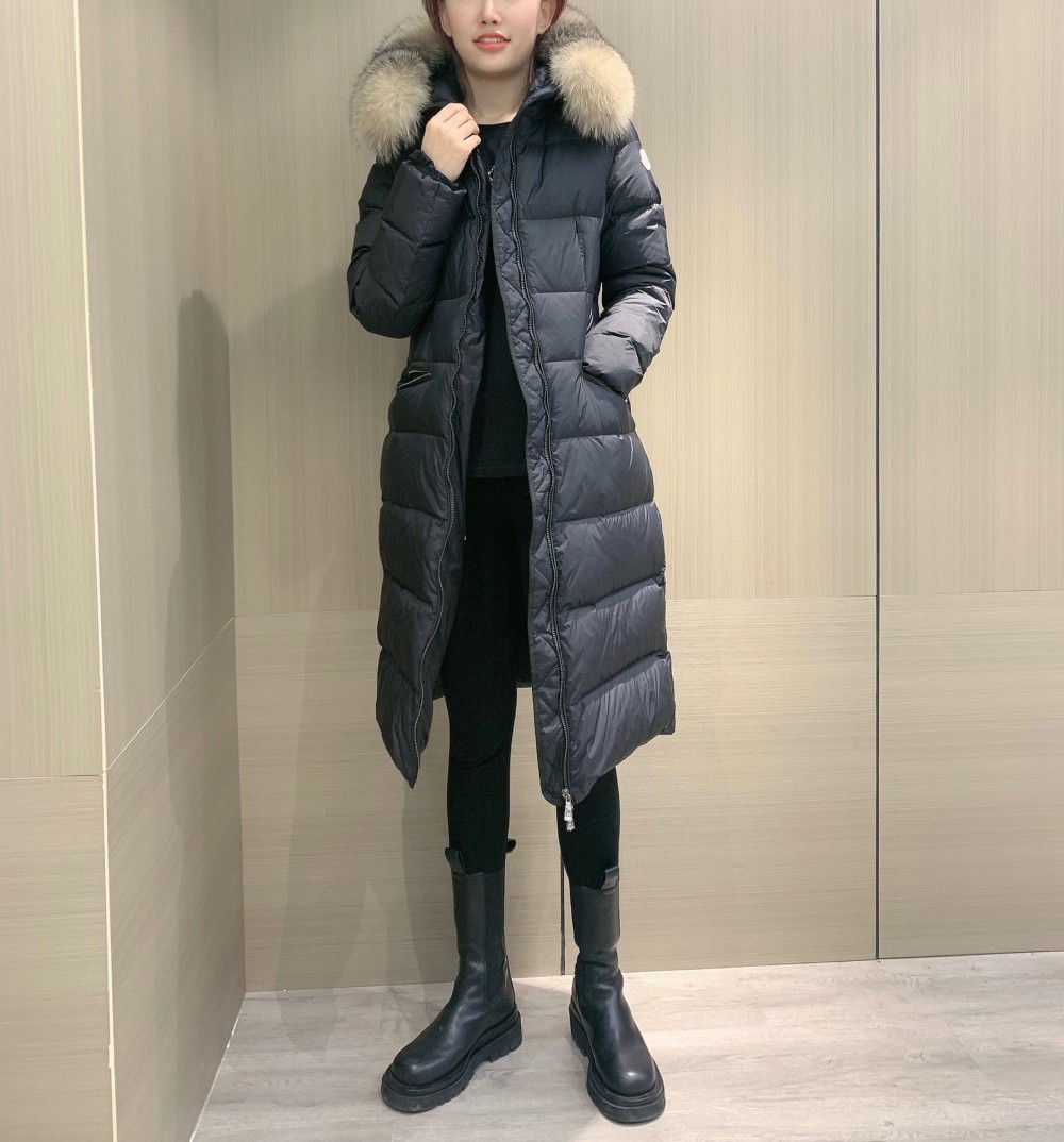 몽클레어 보에딕 BOEDIC 여성 롱패딩 (100% 리얼 폭스퍼)