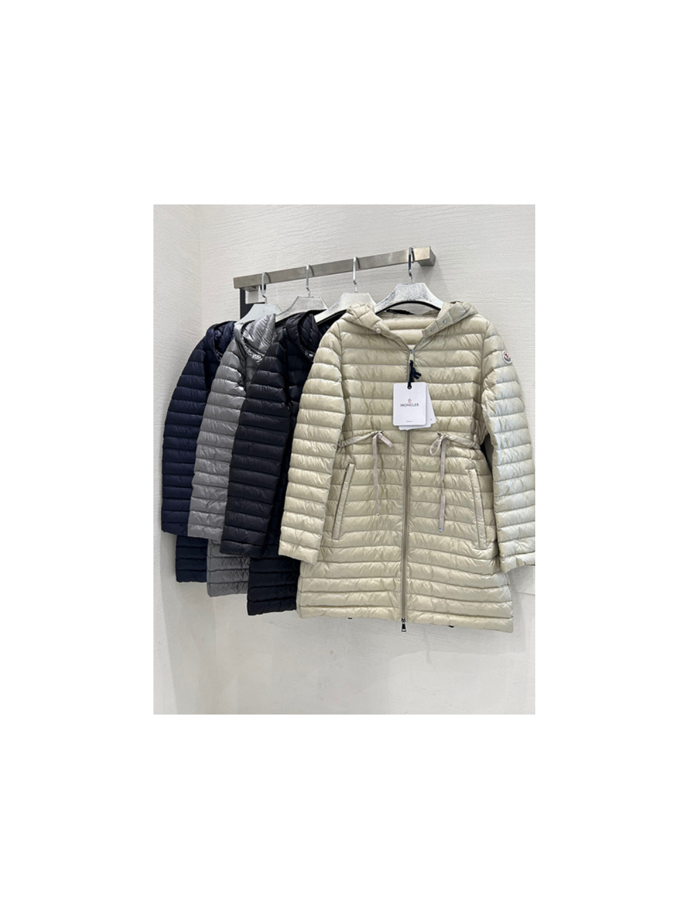 몽클레어 바벨 롱 경량패딩