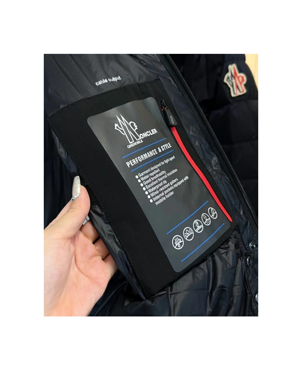 몽클레어 그레노블 4180885 RODENBERG블랙패딩 (남녀공용)