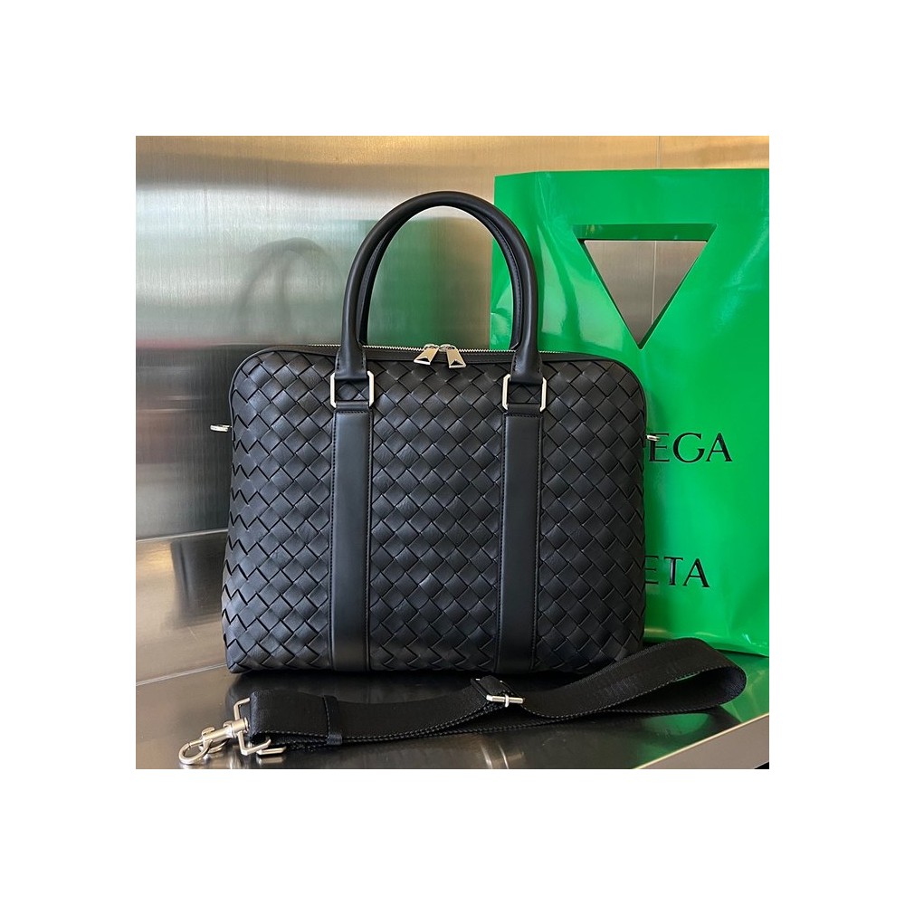 보테가베네타 인트레치아토 슬림 브리프케이스 690702