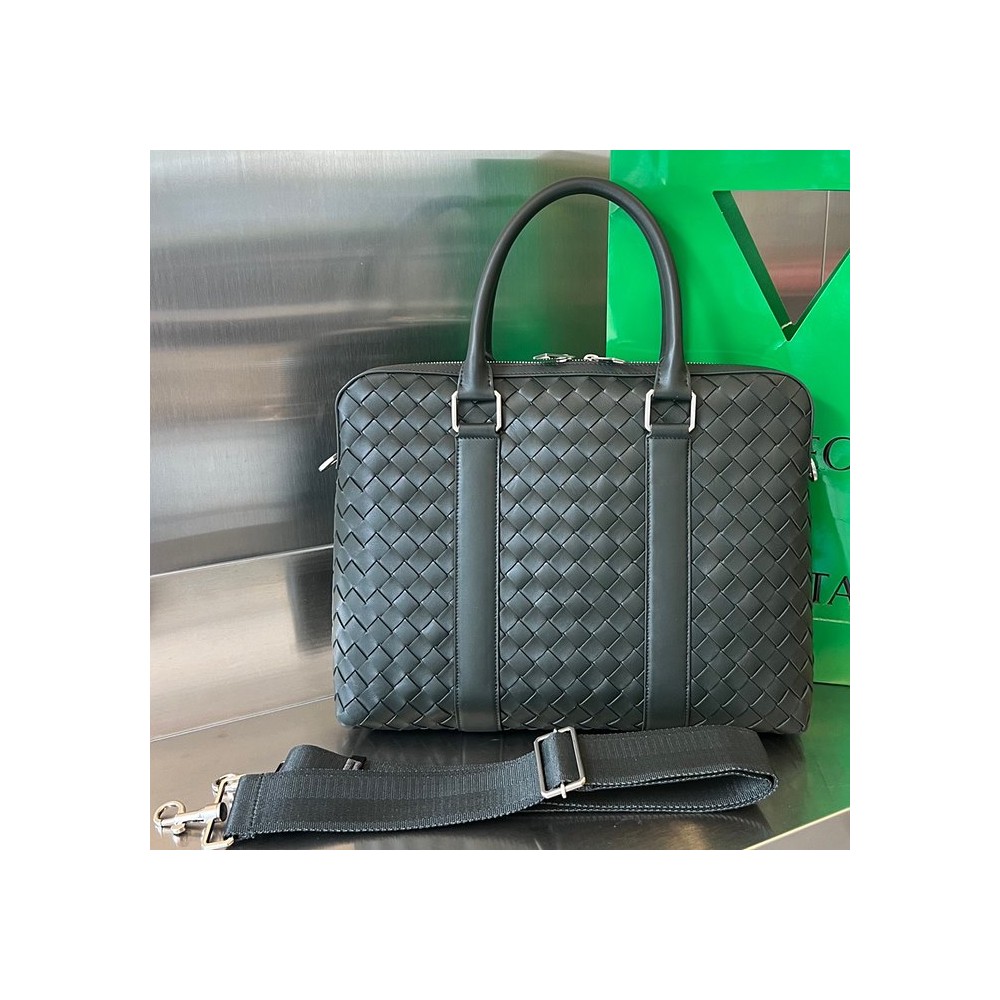 보테가베네타 인트레치아토 슬림 브리프케이스 690702