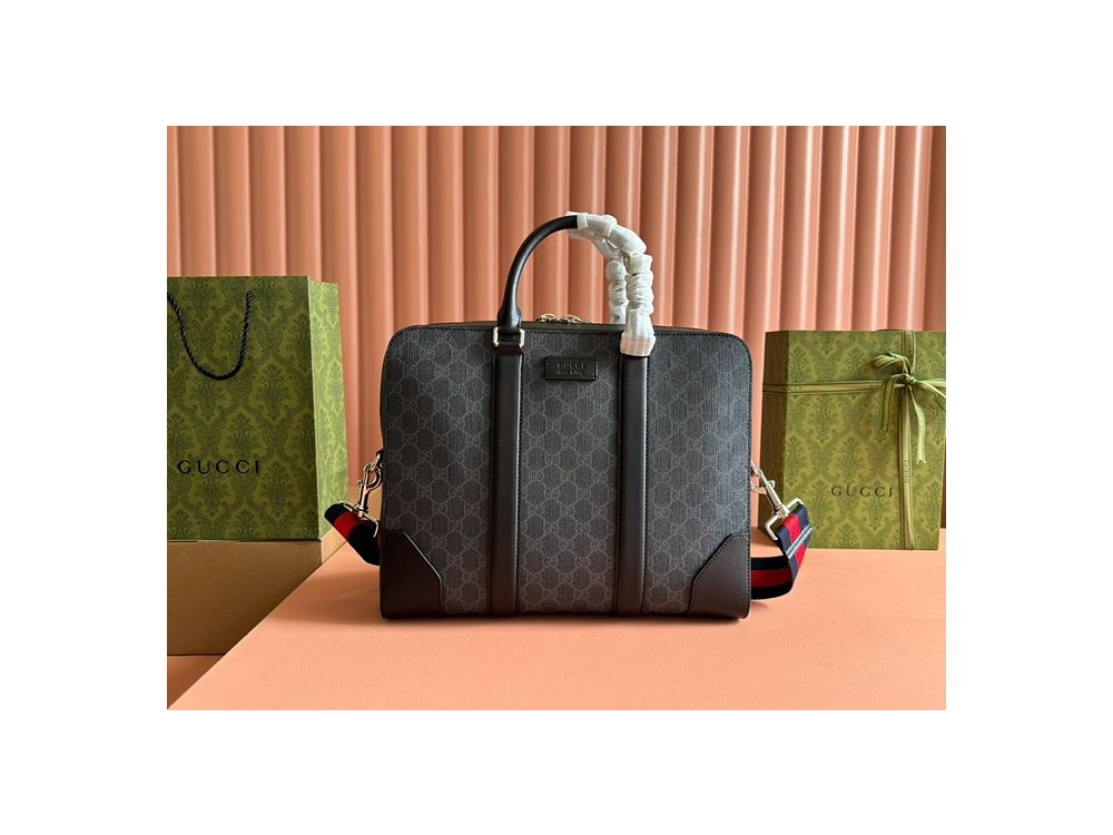 구찌 gg 수프림 브리프케이스 474135