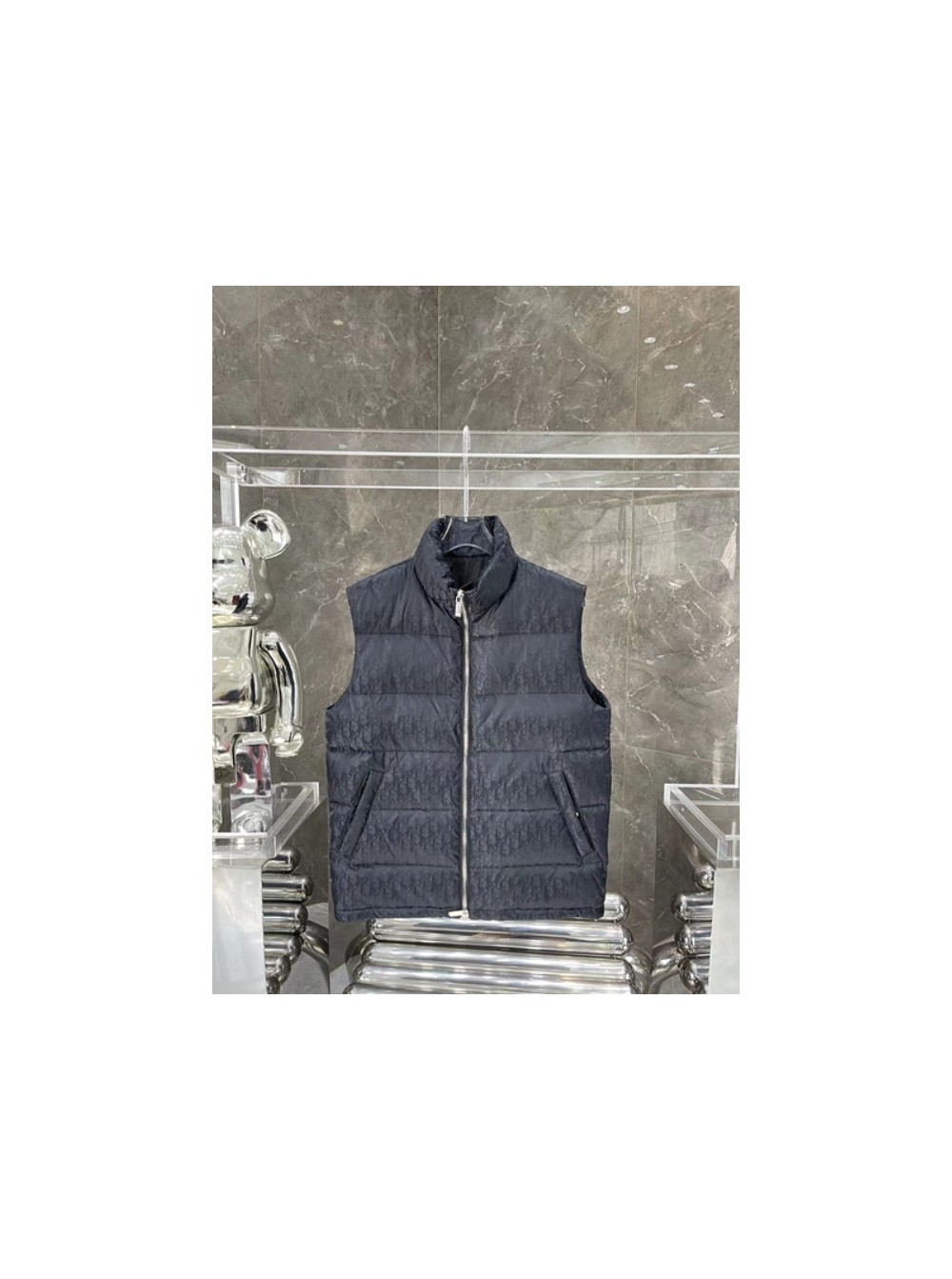 디올 패딩 조끼 (남성용)