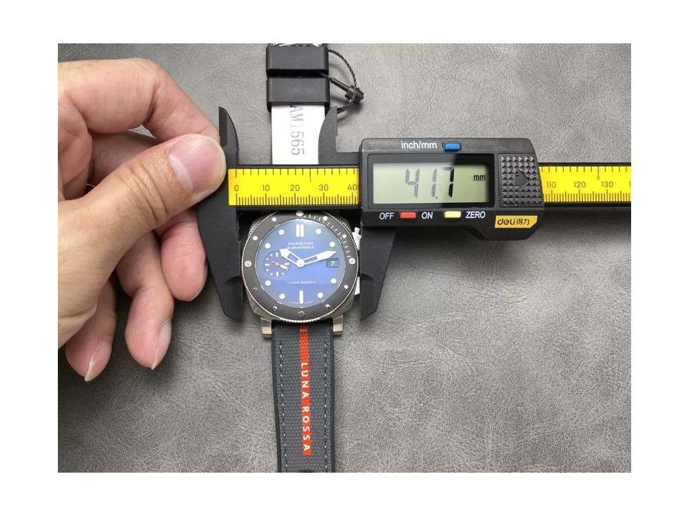 VS공장 파네라이 섭머저블 루나로사 블루 다이얼 42mm PAM1565