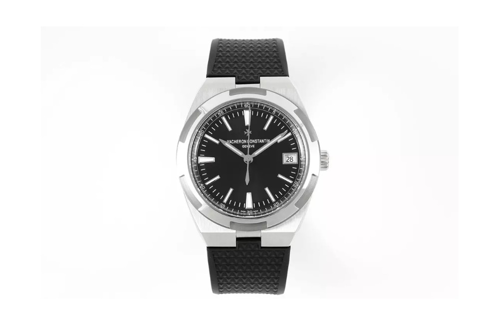 PPF공장 바쉐론 콘스탄틴 오버시스 블랙 다이얼 러버 스트랩 41mm 4500V/110A-B483