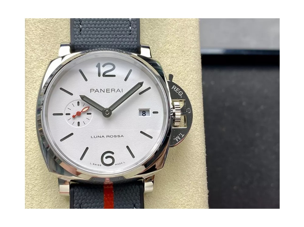 파네라이 루미노르 듀 화이트 다이얼 42mm PAM1381