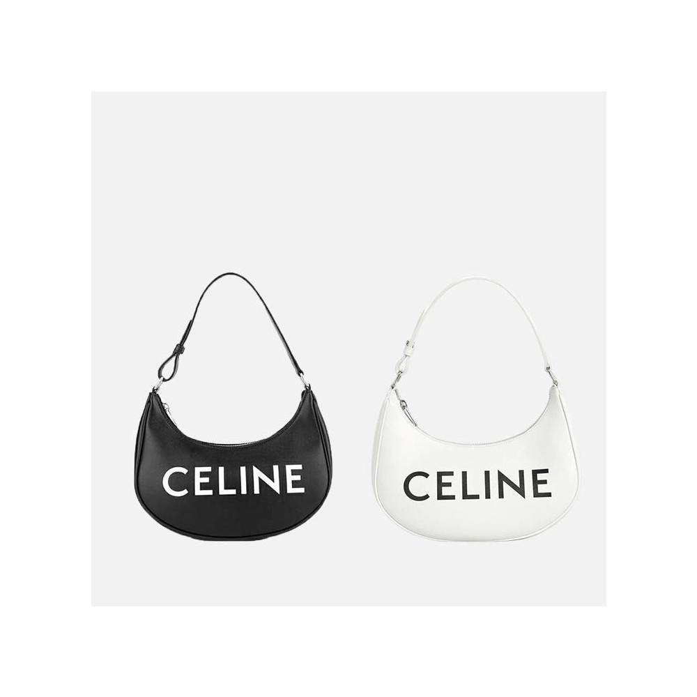 셀린느 로고 프린팅 부드러운 카프스킨 아바백 【매장-300만원대】