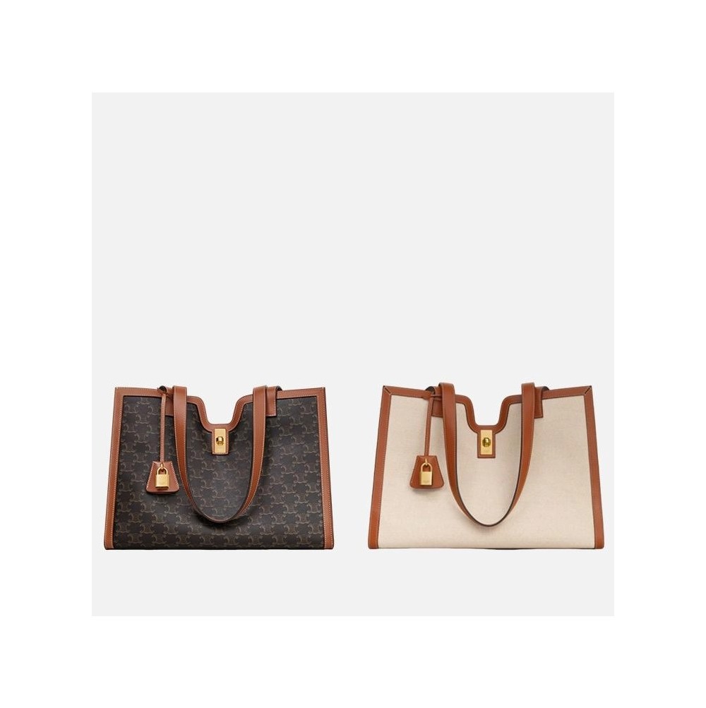 셀린느 카바스 16 트리옹프 캔버스 & 카프스킨 【매장-430만원대】