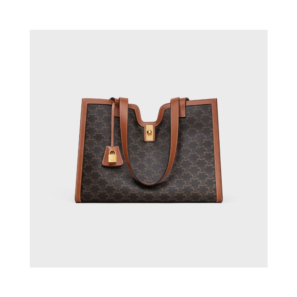 셀린느 카바스 16 트리옹프 캔버스 & 카프스킨 【매장-430만원대】