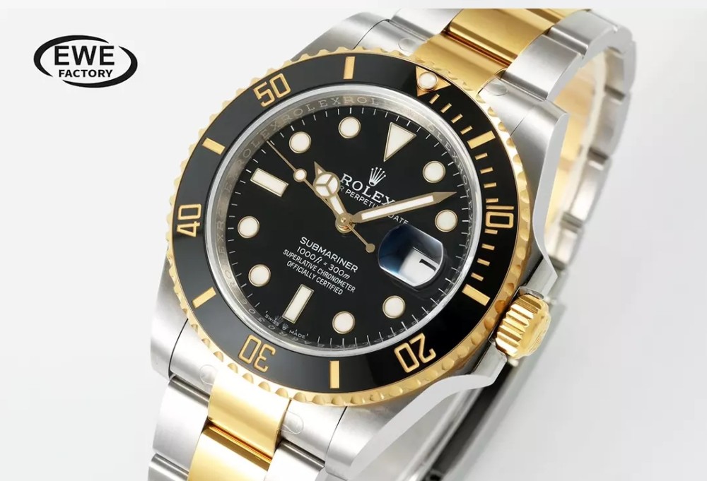 EWE공장 롤렉스 신형 서브마리너 검판 콤비 41mm 126613LN