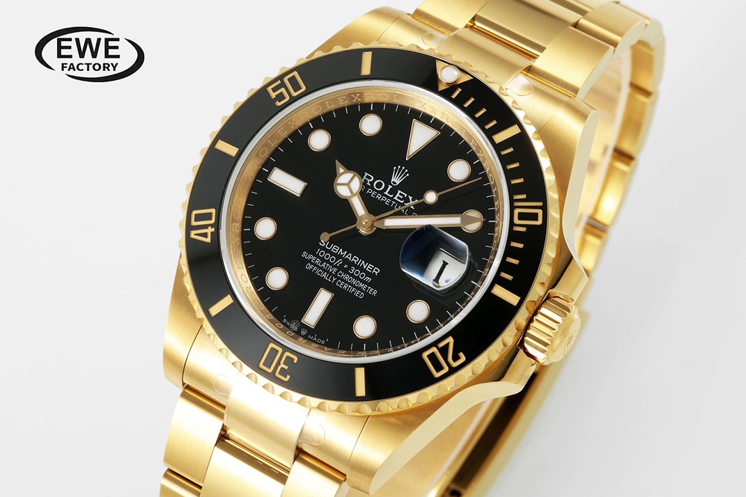 EWE공장 롤렉스 서브마리너 검판 YG 금통 41mm 126618LN