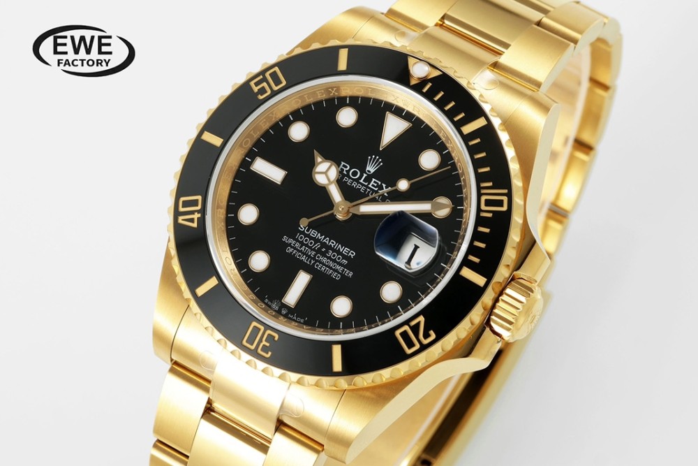 EWE공장 롤렉스 서브마리너 검판 YG 금통 41mm 126618LN