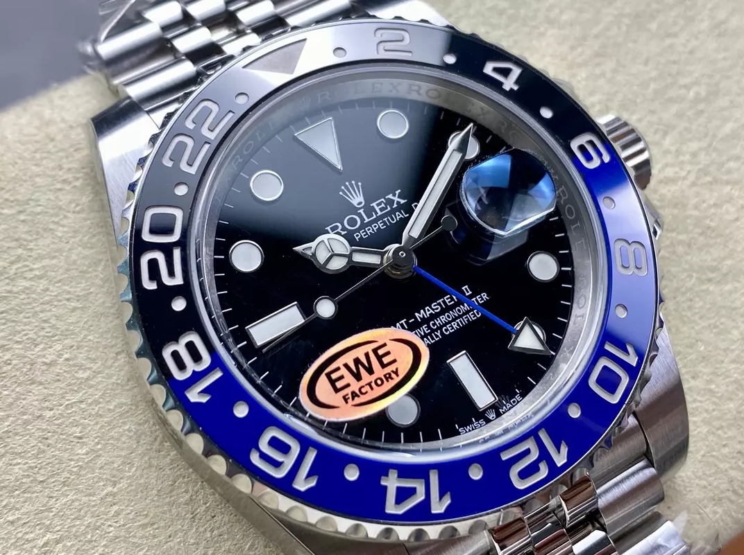 EWE공장 롤렉스 GMT 마스터2 파워에이드 쥬빌레 브레이슬릿 40mm 126710 BLNR
