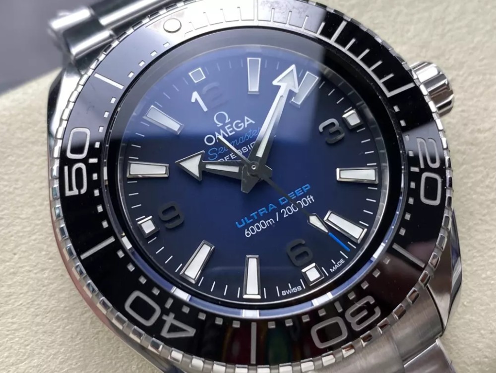 VR공장 오메가 시마스터 플래닛 오션 6000M 울트라딥 청판 SS 브레이슬릿