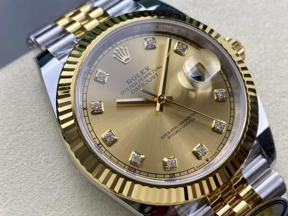 ARF공장 롤렉스 데이저스트  옐로우 골드 10P 다이얼 콤비 쥬빌레 41mm 126333-0012