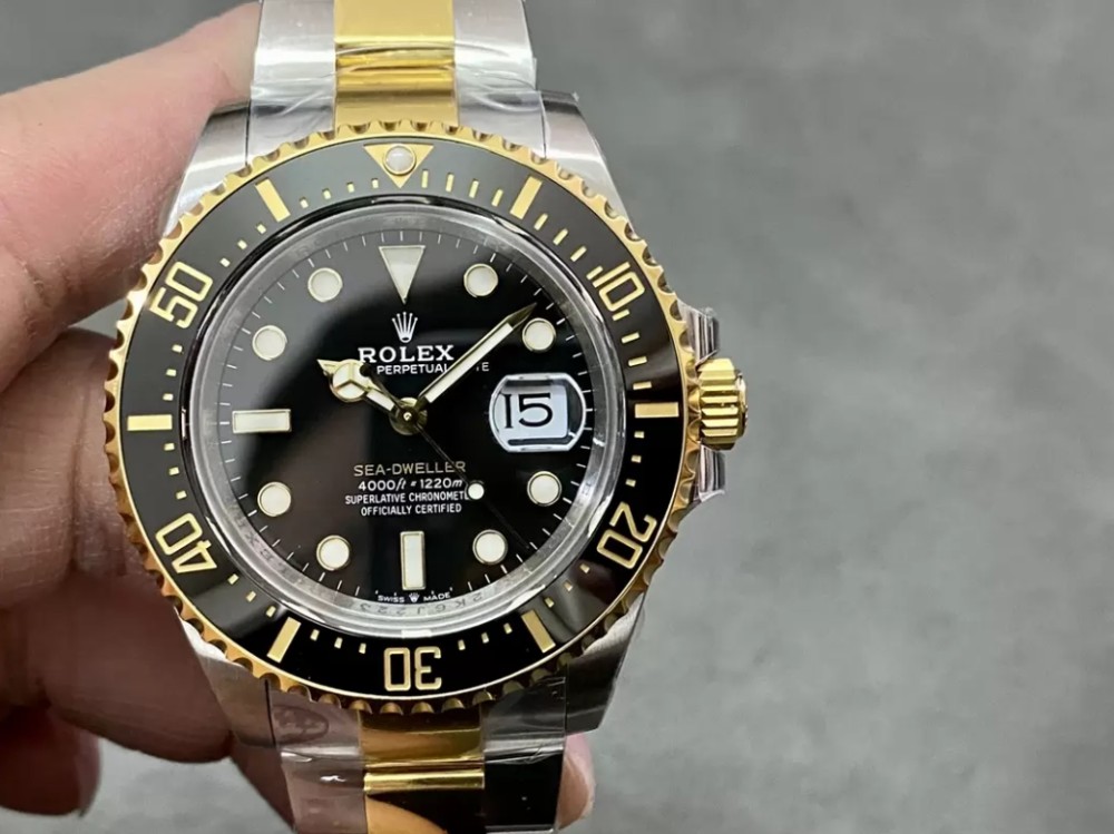 VS공장 롤렉스 씨드웰러 검판 다이얼 콤비 43mm 126603