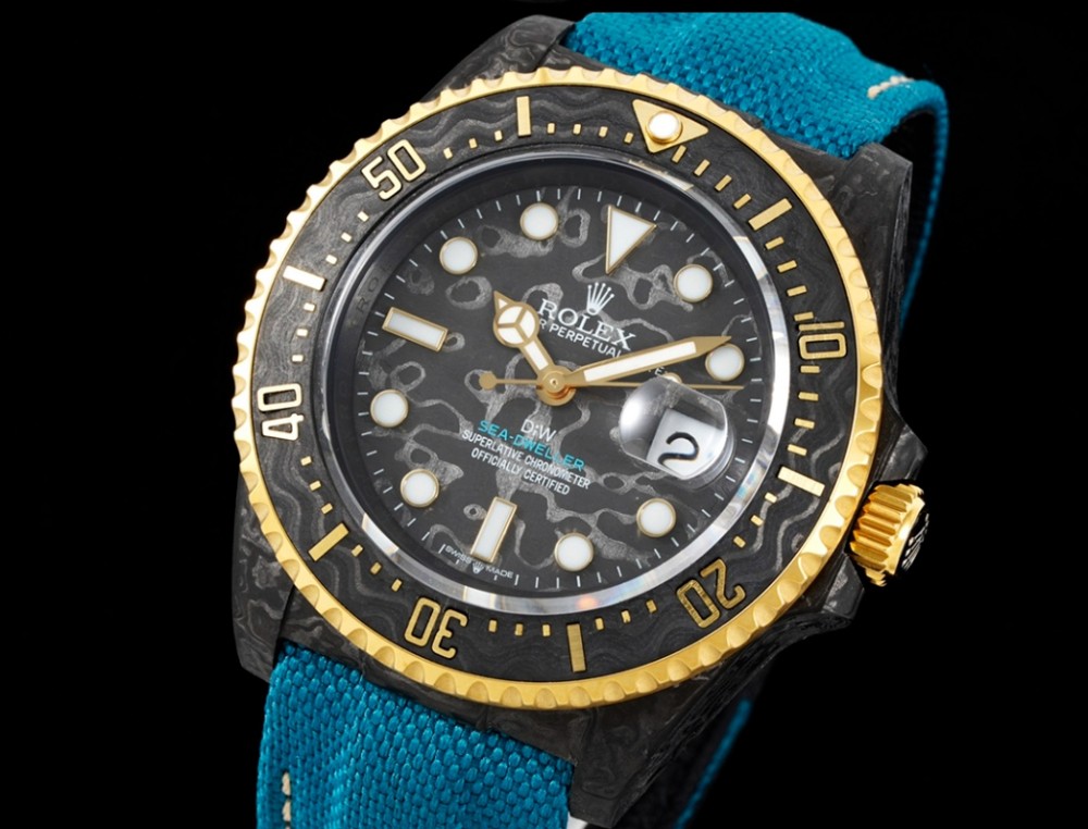 DIW공장 롤렉스 씨드웰러 카본 커스텀  43mm M126600