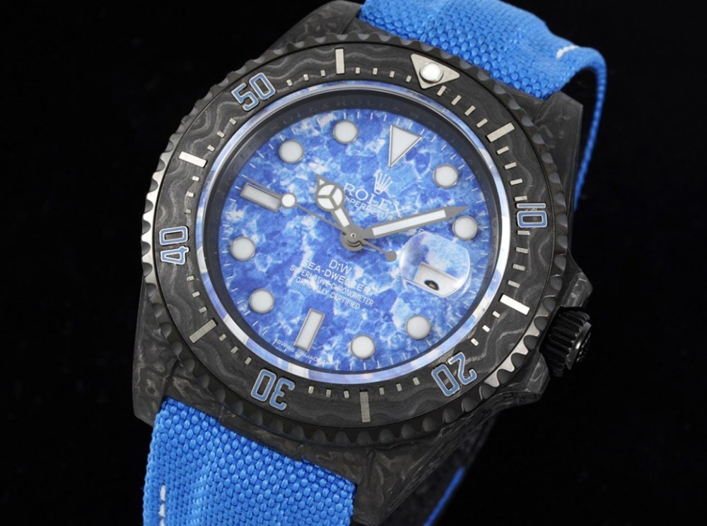 DIW공장 롤렉스 씨드웰러 카본 커스텀 43mm M126600