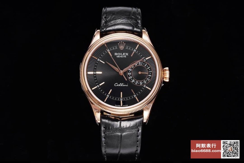 GM공장 롤렉스 셀리니 시리즈 캘린더 로즈골드 블랙 다이얼 39mm m50515-0011