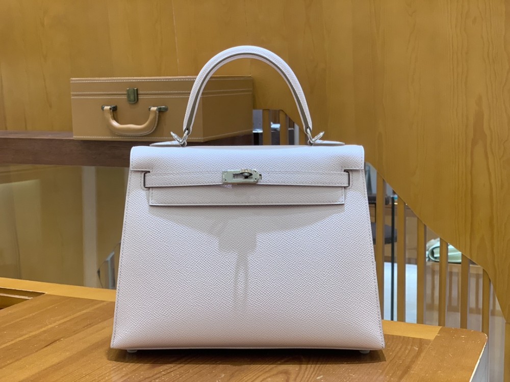 올수공 에르메스 켈리 25 엡송 판타지 퍼프 실버 버클