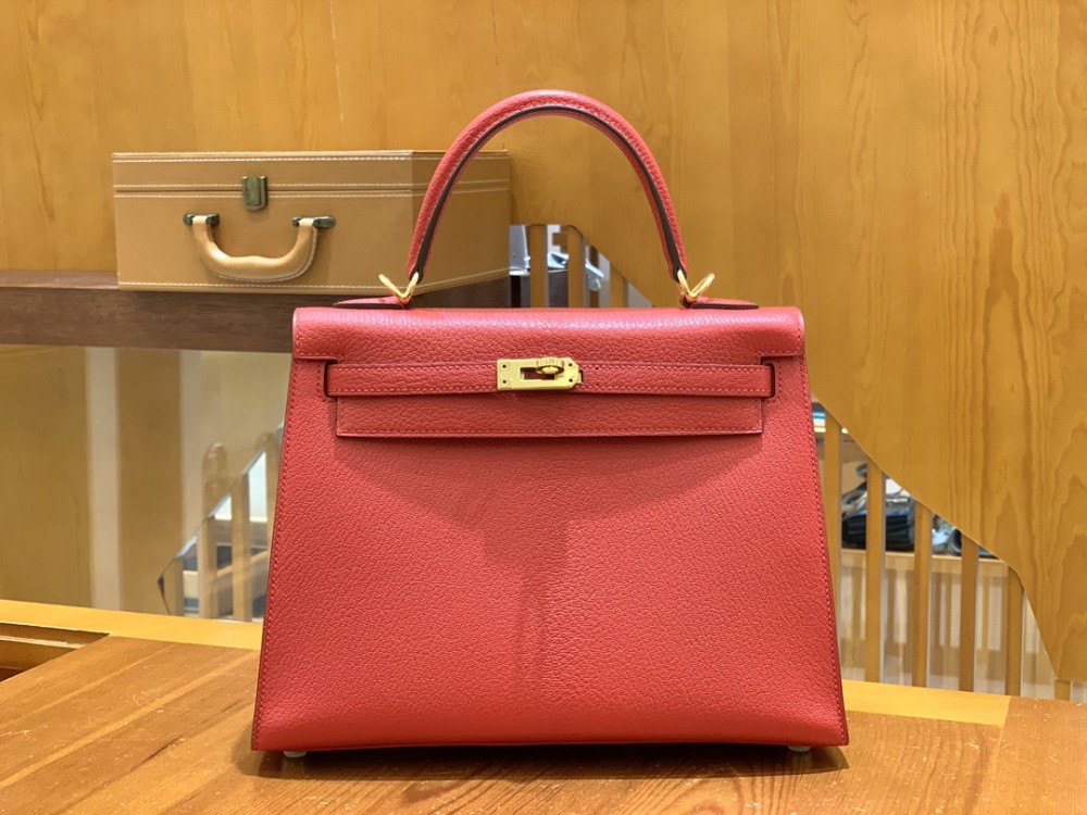 올수공 에르메스 켈리 25 엡송 하트 레드 골드 버클