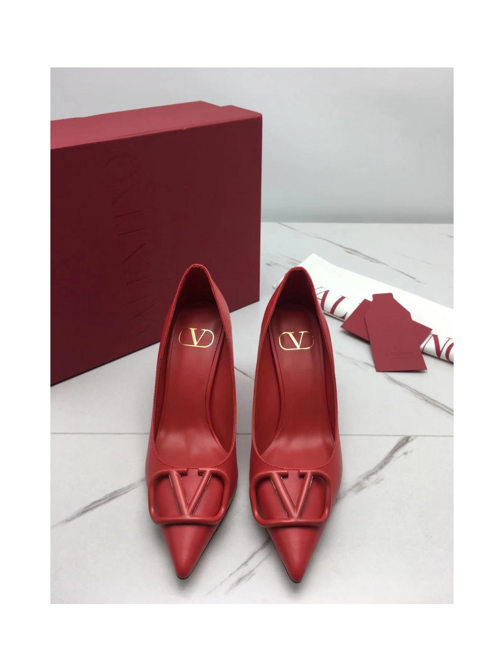 발렌티노 미들굽 4.5cm