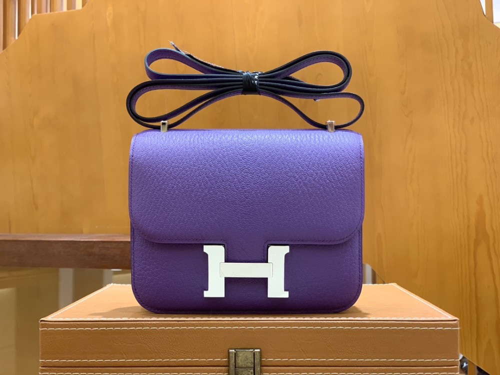 올수공 에르메스 콘스탄스 18 퍼플 앱송 팔라듐 버클