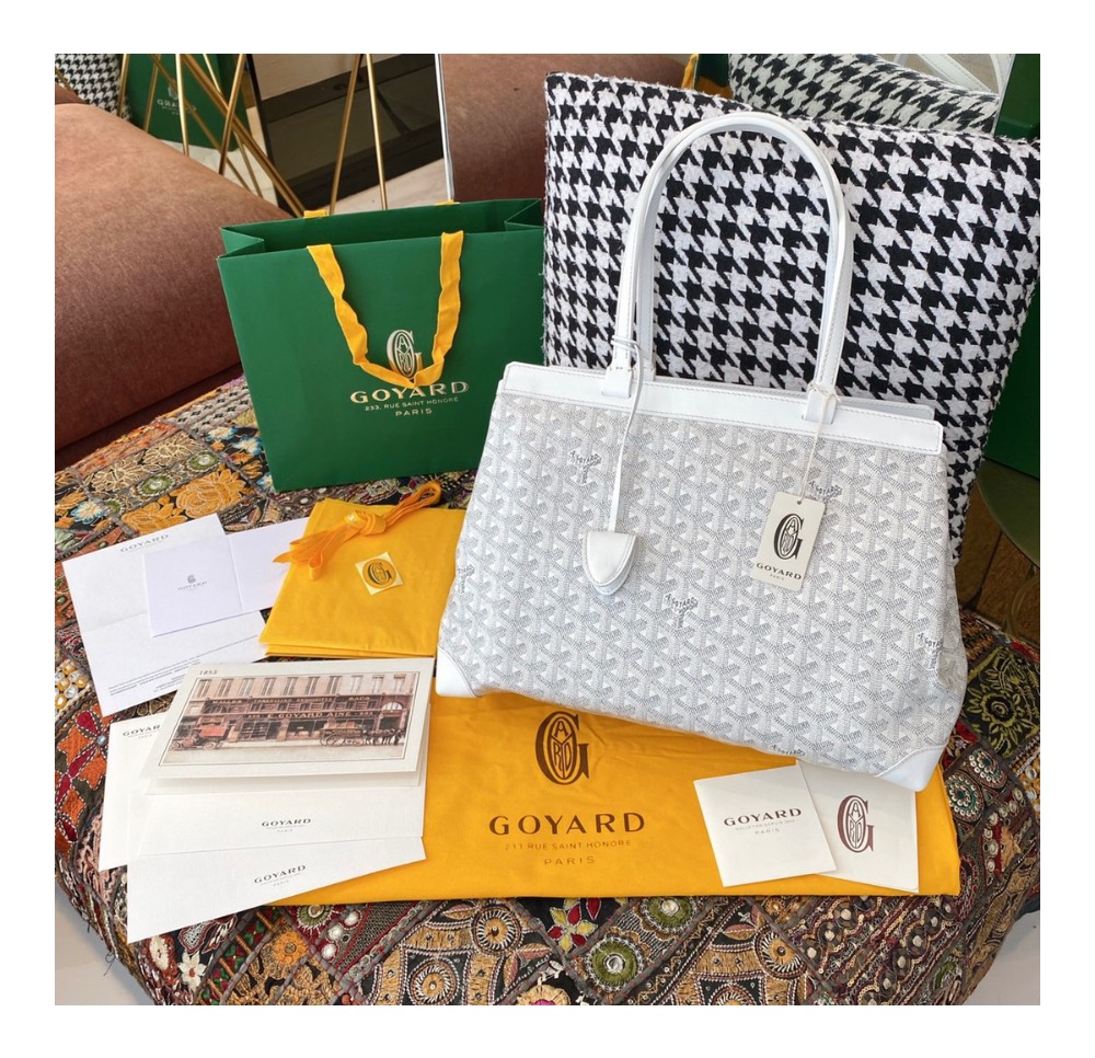 고야드 벨샤스 토트백 화이트