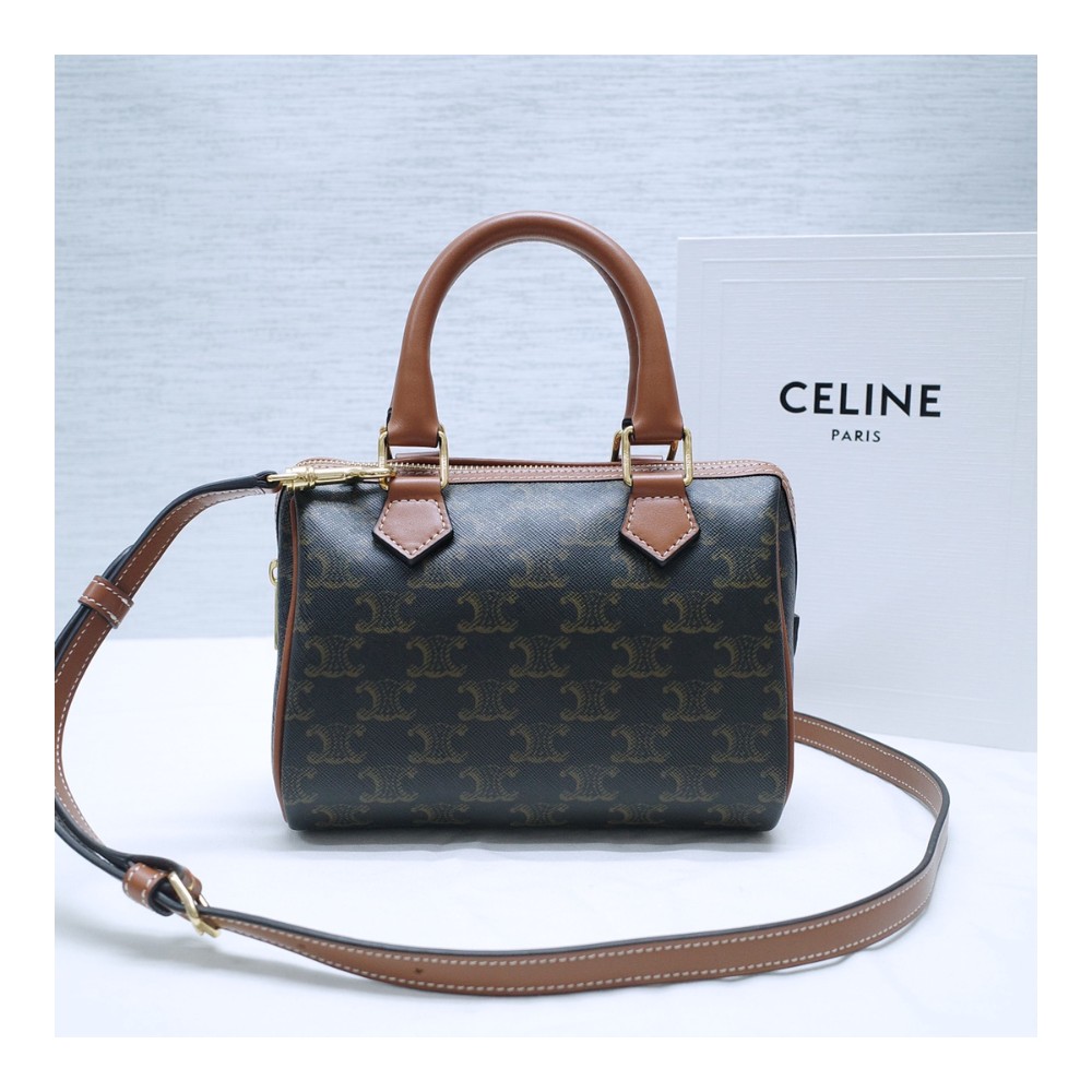 셀린느 트리오페 스몰 보스턴백