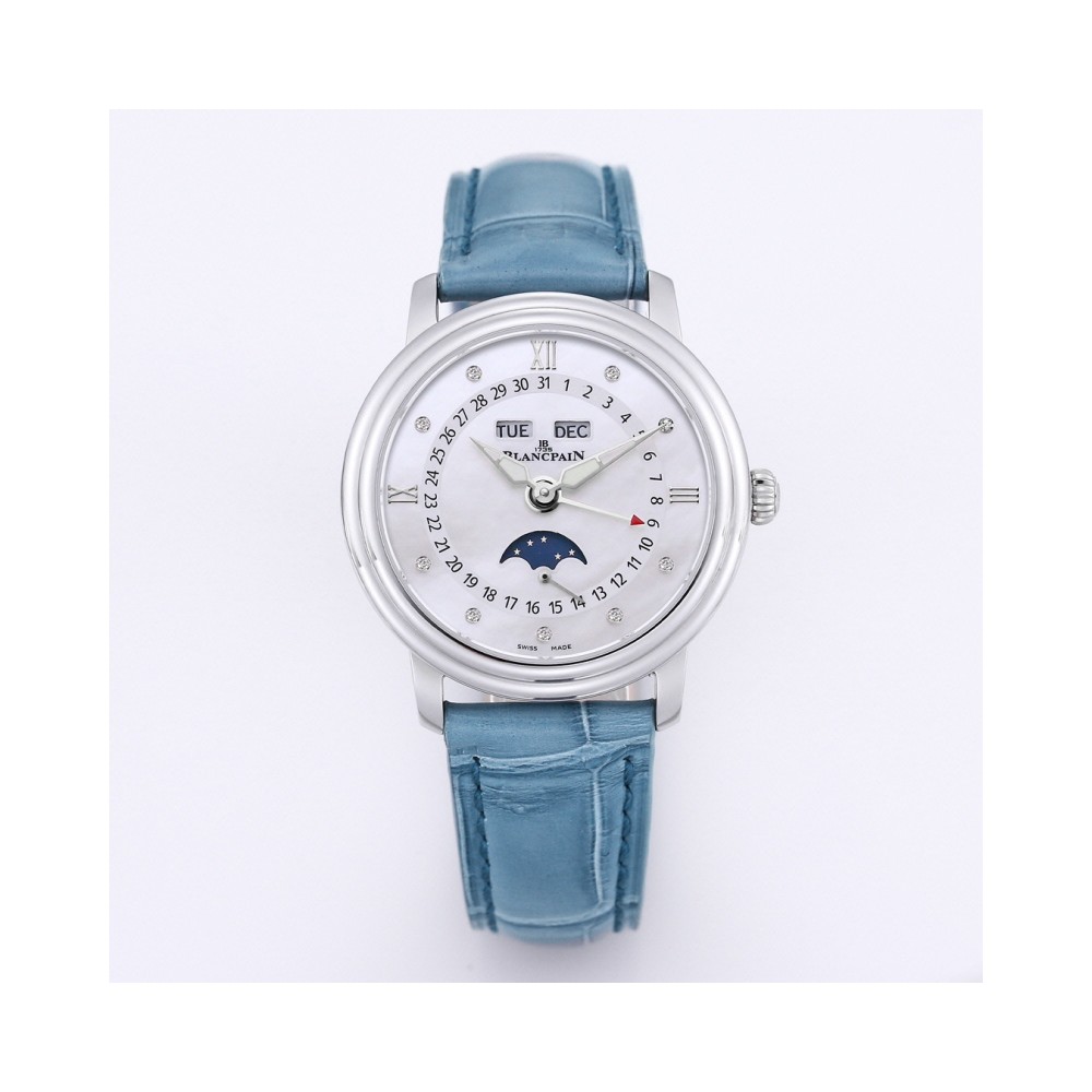 [premium] 블랑팡 레이디버드 퀀티엠 컴플릿 레더 스트랩 35mm 3663-1154-95A