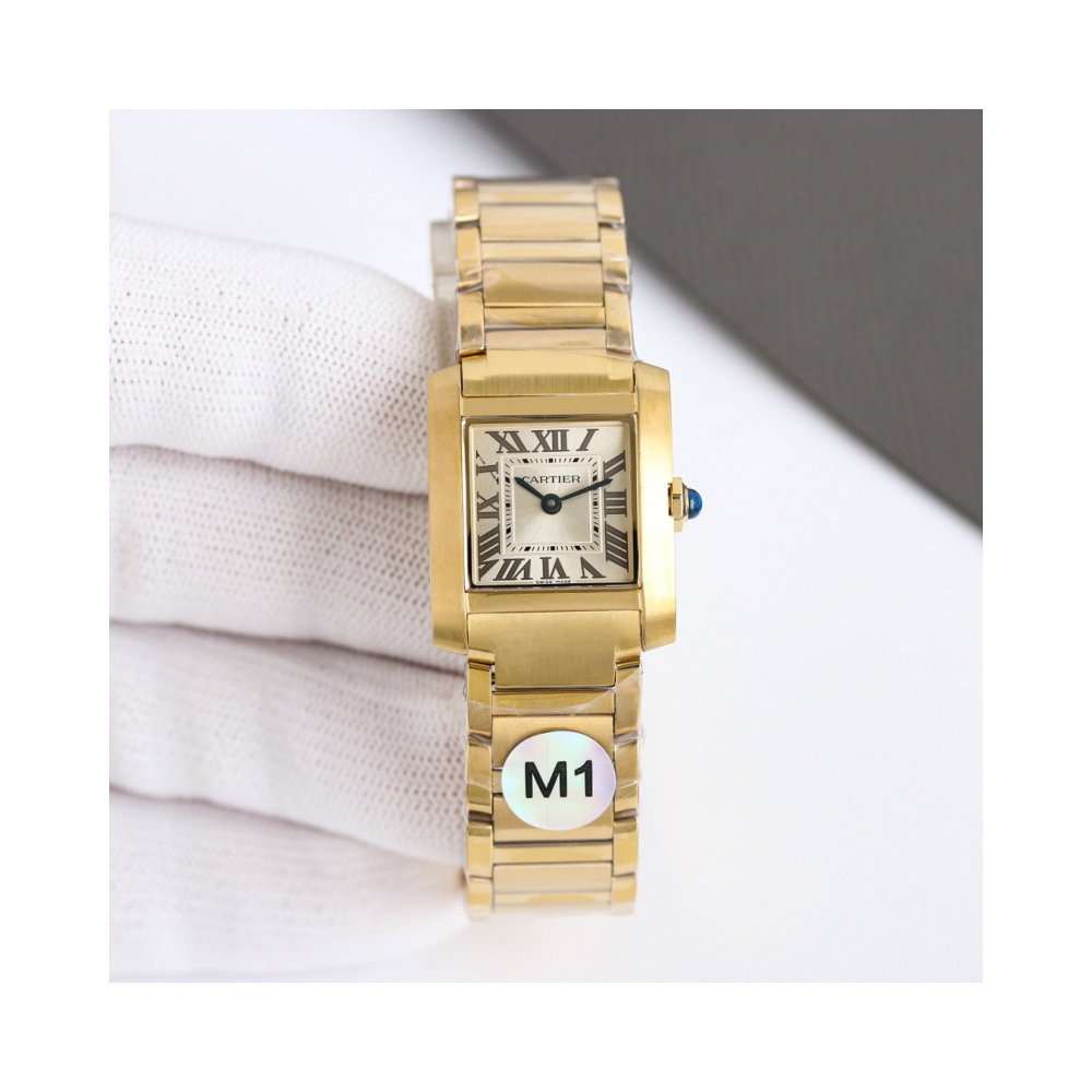[premium] CARTIER 까르띠에 탱크 프랑세즈 워치 small 쿼츠 시계 WGTA0114