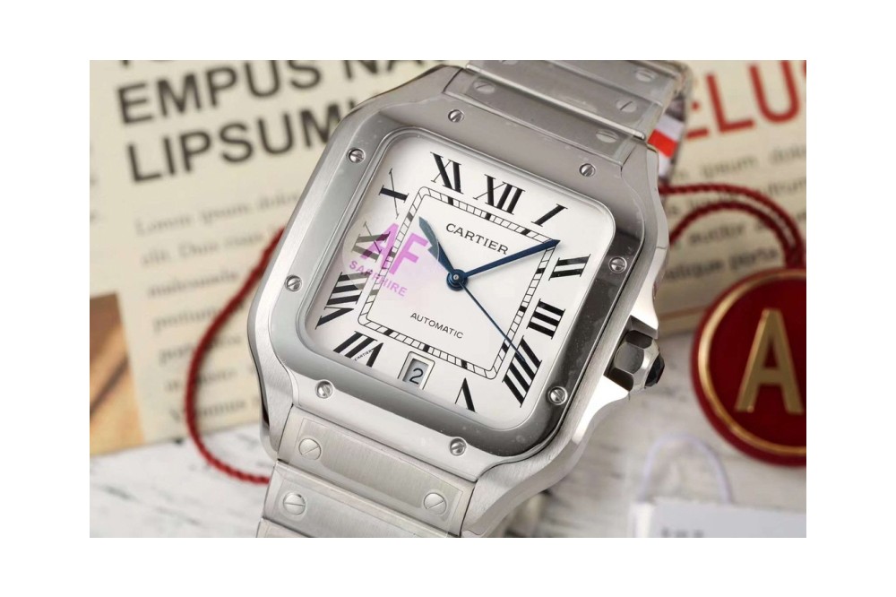 [premium] CARTIER 까르띠에 산토스 오토매틱 워치 WSSA0029