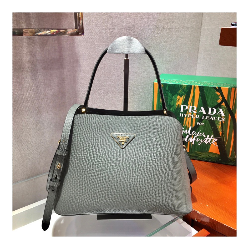 프라다 마티네 사피아노 가죽 스몰 숄더백