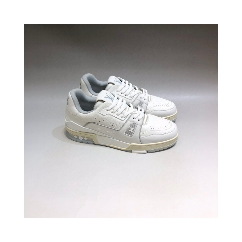 루이비통 트레이너 남녀공용 신발 운동화 스니커즈