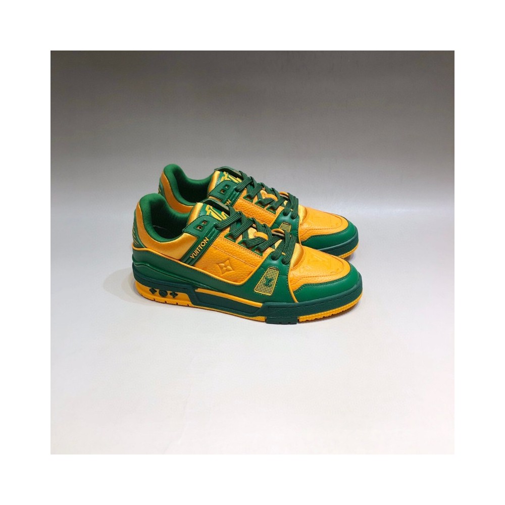 루이비통 트레이너 남녀공용 신발 운동화 스니커즈