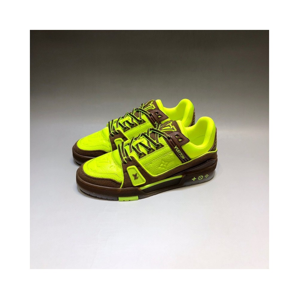 루이비통 트레이너 남녀공용 신발 운동화 스니커즈