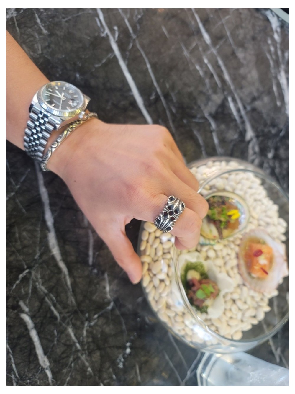 Chrome Hearts 크롬하츠 K&T 링 반지