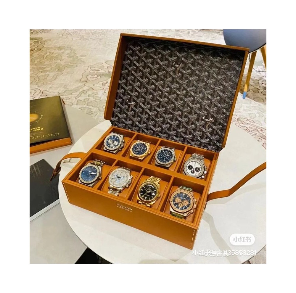 고야드 시계 보관함 브라운