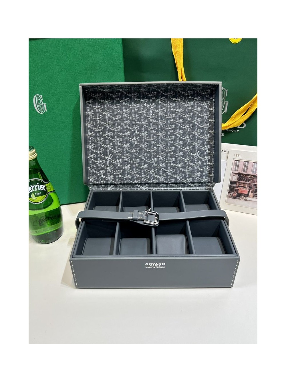 고야드 시계 보관함 그레이