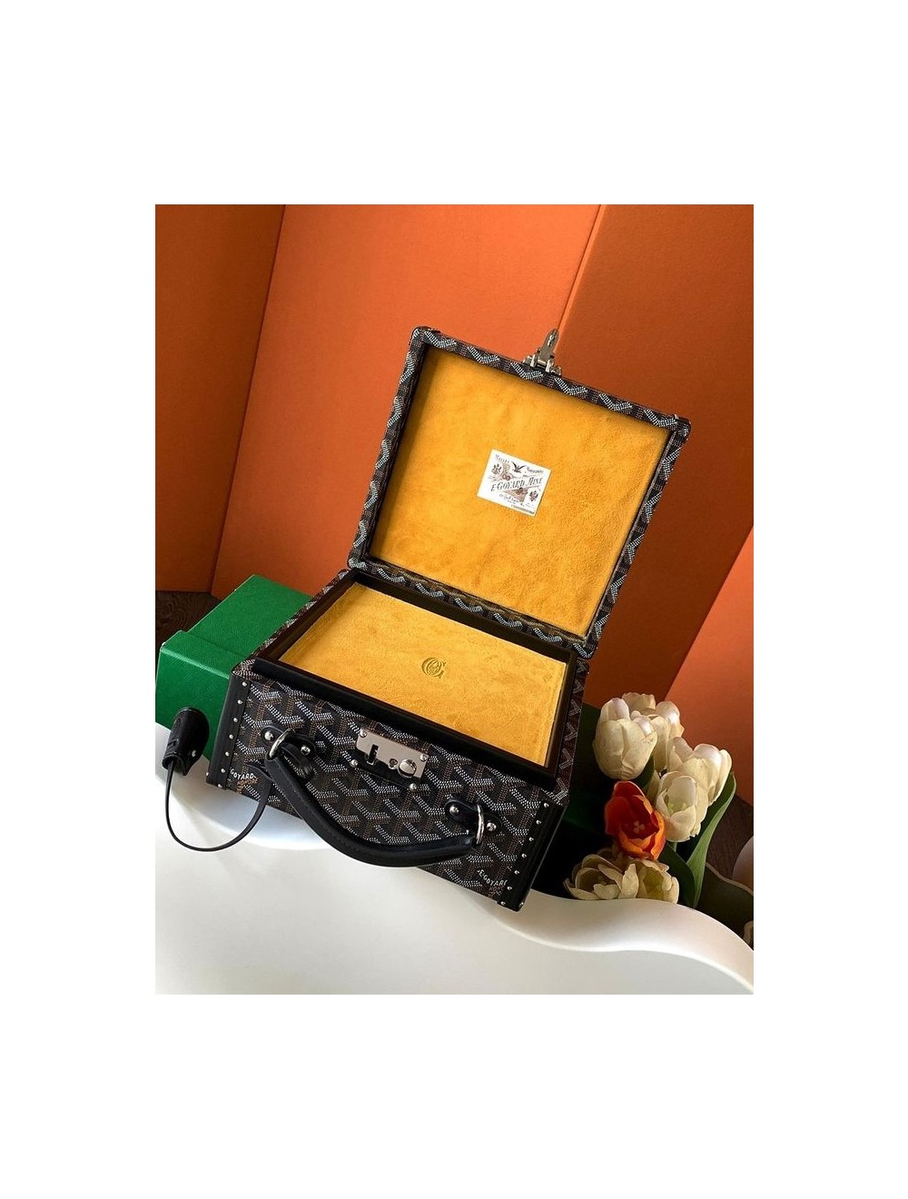 고야드 시계 보관함 6구 블랙