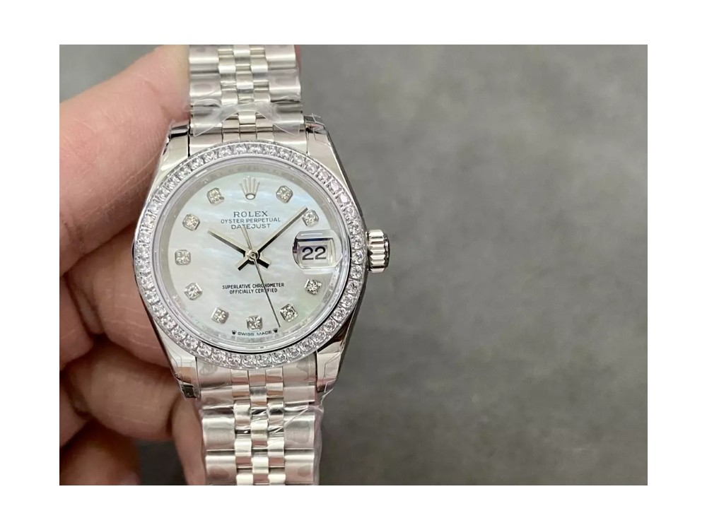 GS공장 롤렉스 레이디 데이저스트 MOP 10P 다이얼 실버 28mm 279173