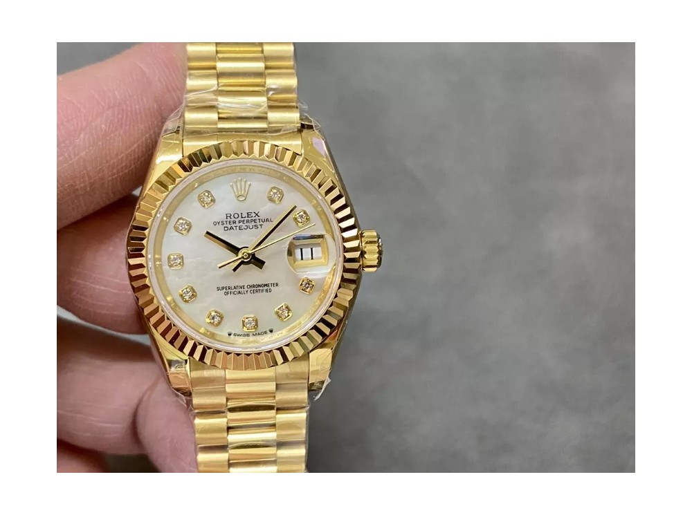 GS공장 롤렉스 레이디 데이저스트  MOP 다이얼 10P 다이아 로즈골드 28mm 279173