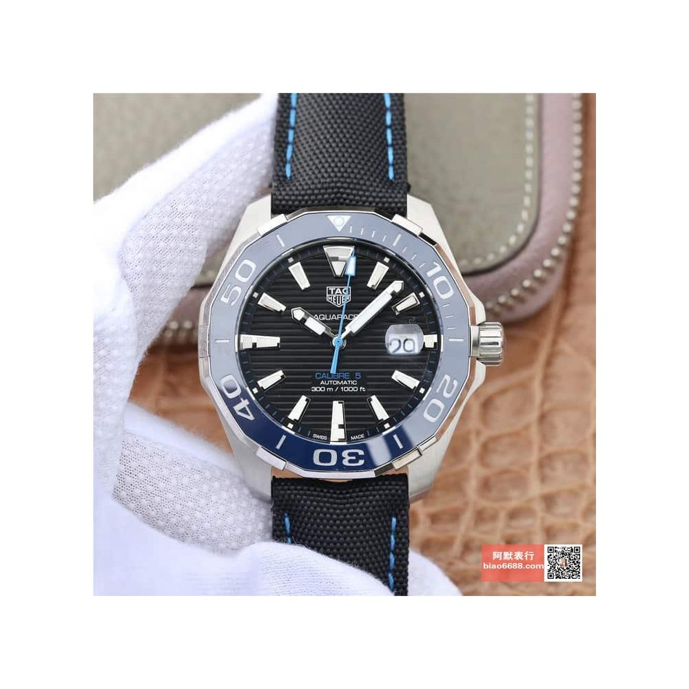 V6공장 태그호이어 아쿠아레이서 세라믹 베젤 다이빙 워치 41mm WAY211B.FC6363