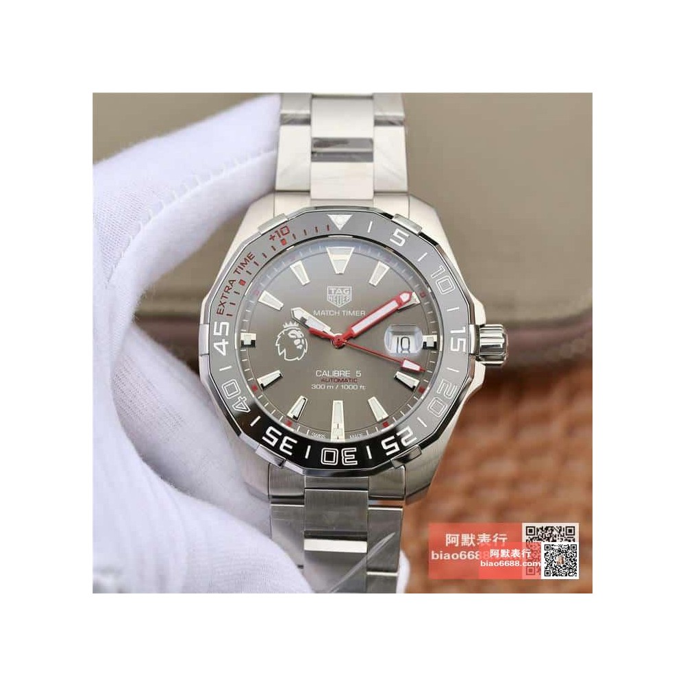 GS공장 태그호이어 섭머저블 300M 프리미어 리그 스페셜 에디션 세라믹 베젤 43mm WAY201D.BA0927