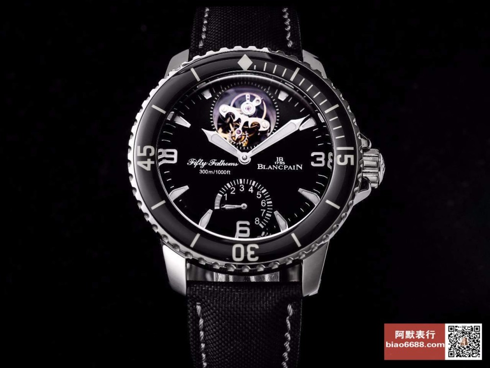 JB공장 블랑팡 피프티 패덤즈 키네틱 에너지 디스플레이 투르비옹 얼티밋 에디션 45mm 5025-1530-52