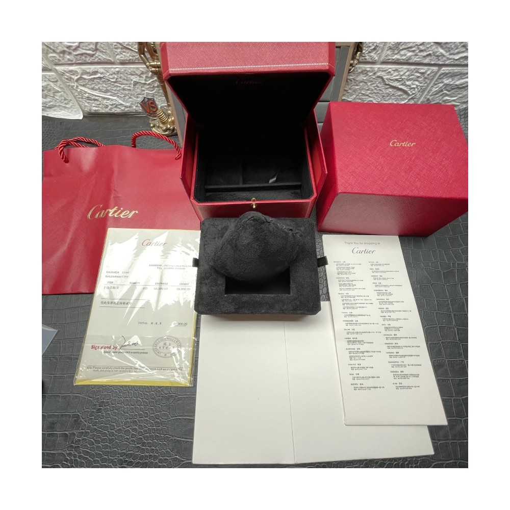 까르띠에 시계 케이스 및 구성품