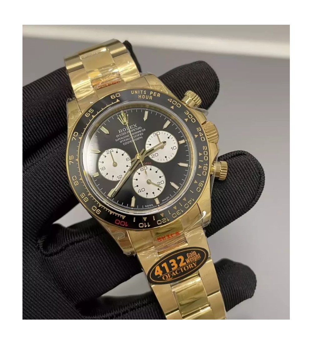 QF공장 롤렉스 코스모그래프 롤렉스 데이토나 르망24 100주년 옐로우 골드 40mm 126529LN