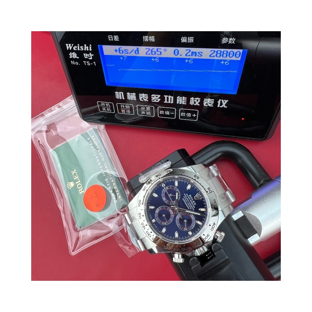 [국내배송] BT 데이토나 북극의밤 블루다이얼 QC완료